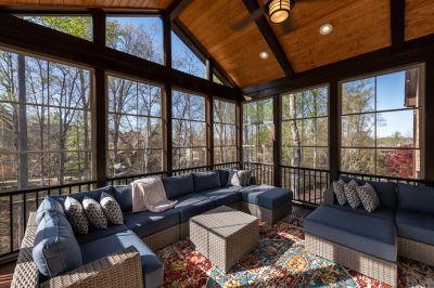 Modern Sunroom Interior